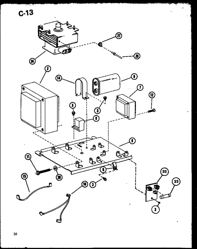 Diagram for RRL-10TD (BOM: P7559403M)