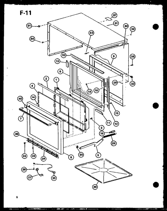 Diagram for RRL-8X (BOM: P7643803M)