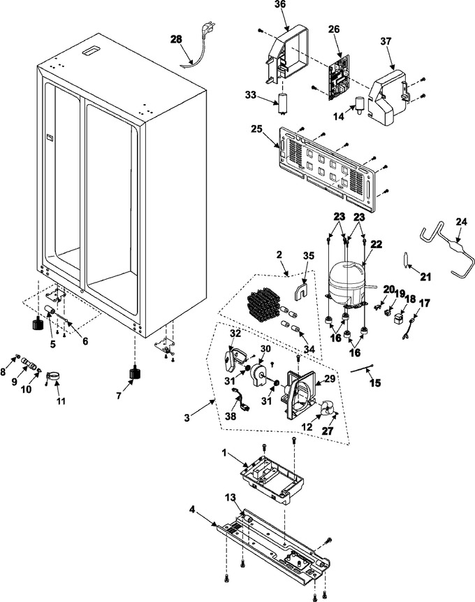 Diagram for RS253BASB