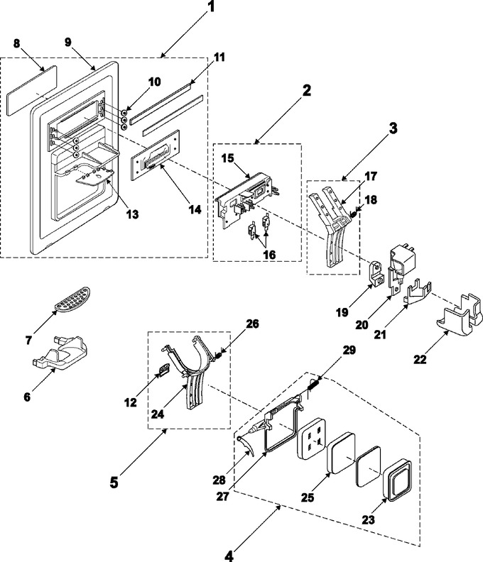 Diagram for RS2622SW/XAA