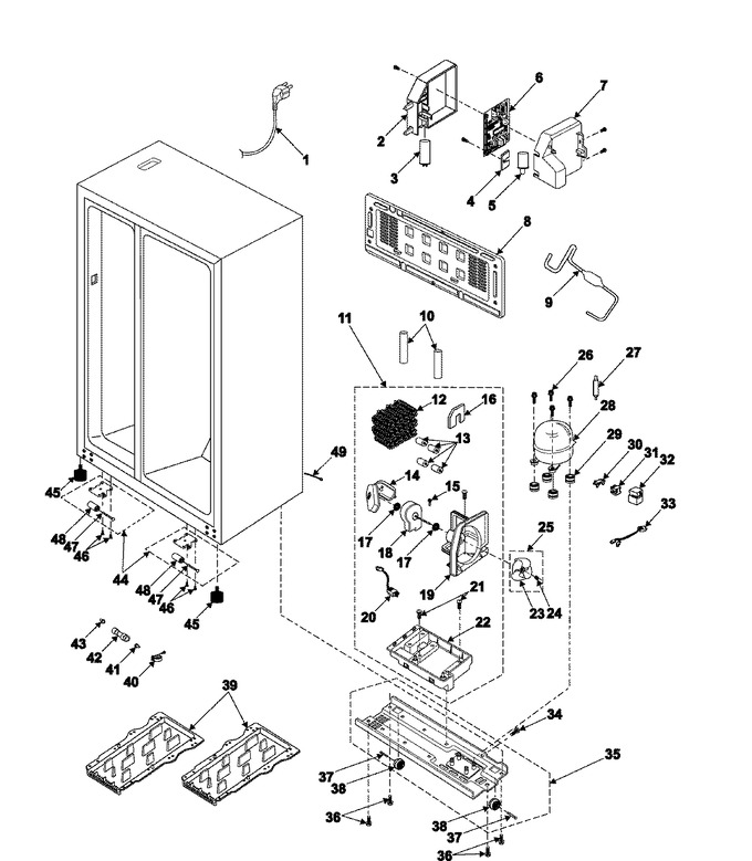 Diagram for RS2644SW
