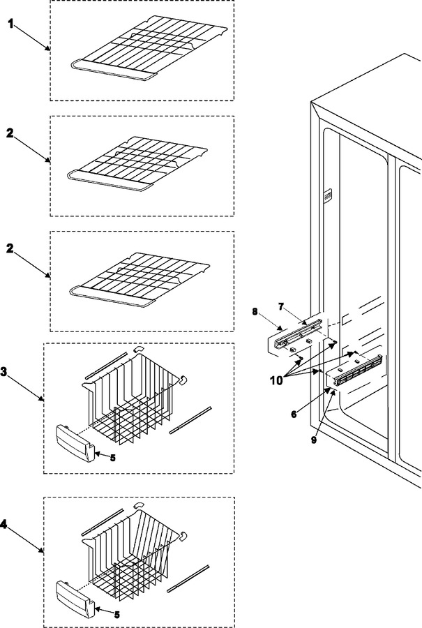 Diagram for RS2622SW/XAA