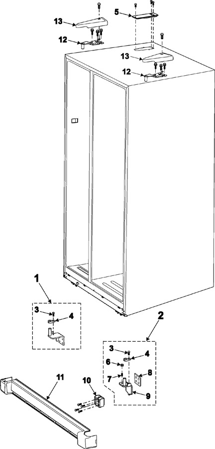 Diagram for RS2624WW/XAA