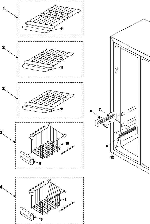 Diagram for RS2644SW