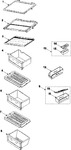 Diagram for 12 - Refrigerator Shelves