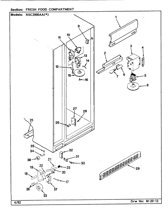 Diagram for RSC2000AAL (BOM: CM01A)