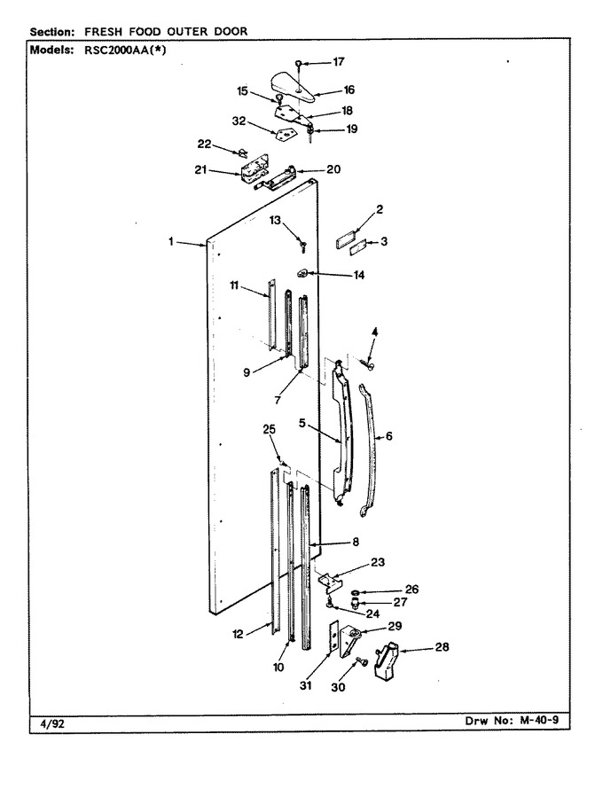 Diagram for RSC2000AAL (BOM: CM01B)