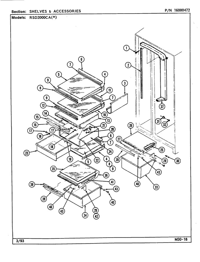Diagram for RSD2000CAL (BOM: DM06A)