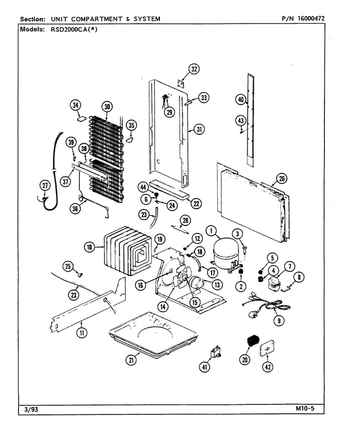 Diagram for RSD2000CAL (BOM: DM06A)