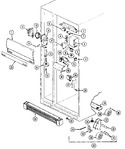 Diagram for 06 - Fresh Food Compartment