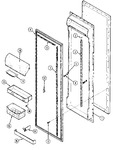Diagram for 05 - Fresh Food Inner Door