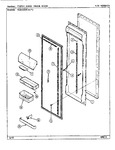 Diagram for 05 - Fresh Food Inner Door