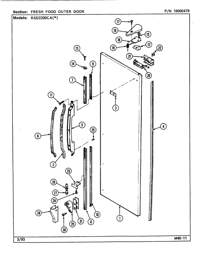 Diagram for RSD2200CAL (BOM: DM12A)