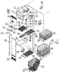 Diagram for 01 - Freezer Compartment
