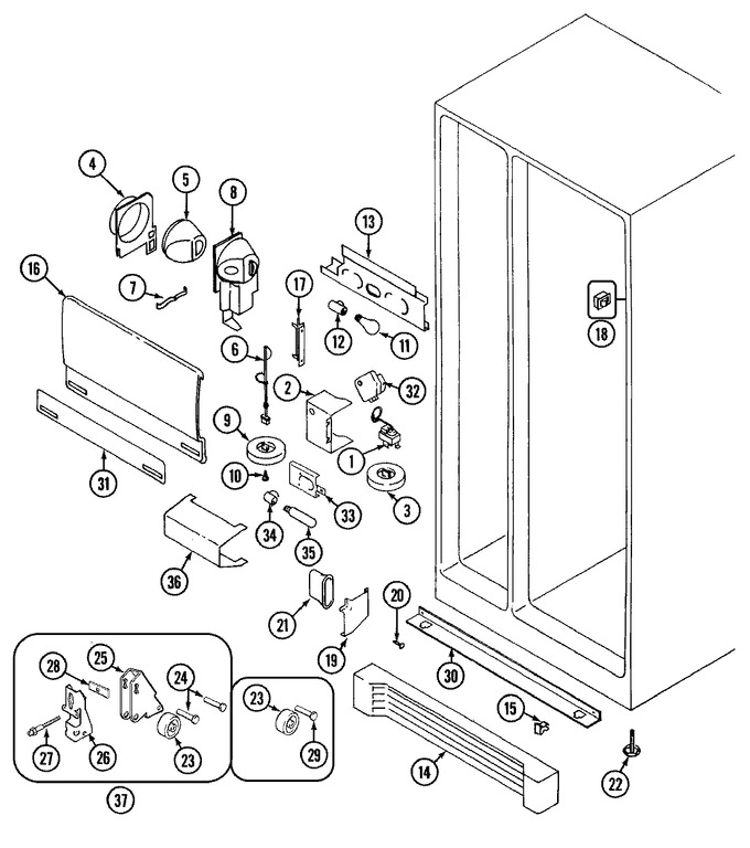 Diagram for RSW2700EKM