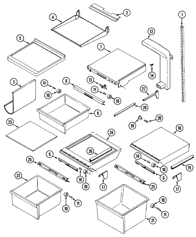 Diagram for RSW2400EAM