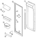 Diagram for 05 - Fresh Food Inner Door