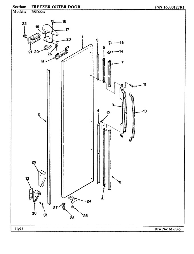 Diagram for RSD22A (BOM: AM11D)