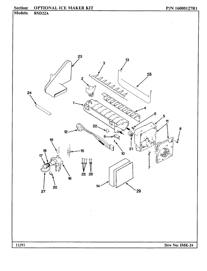 Diagram for RSD22A (BOM: 9M05A)