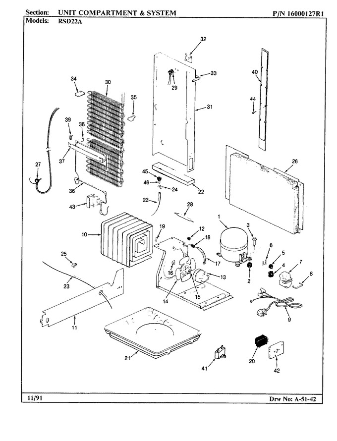 Diagram for RSD22A (BOM: AM11D)