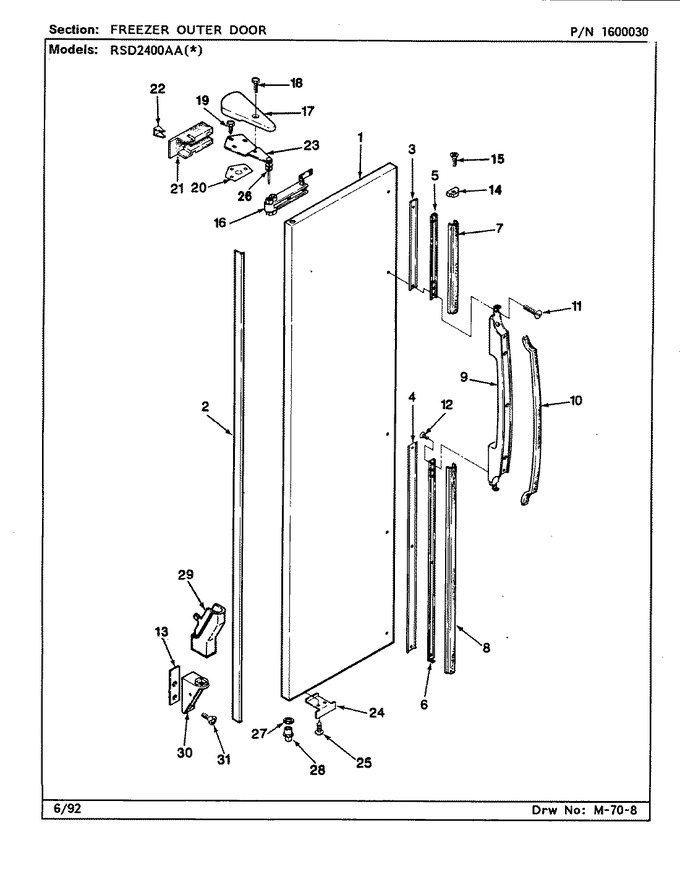 Diagram for RSD2400AAW (BOM: CM41A)