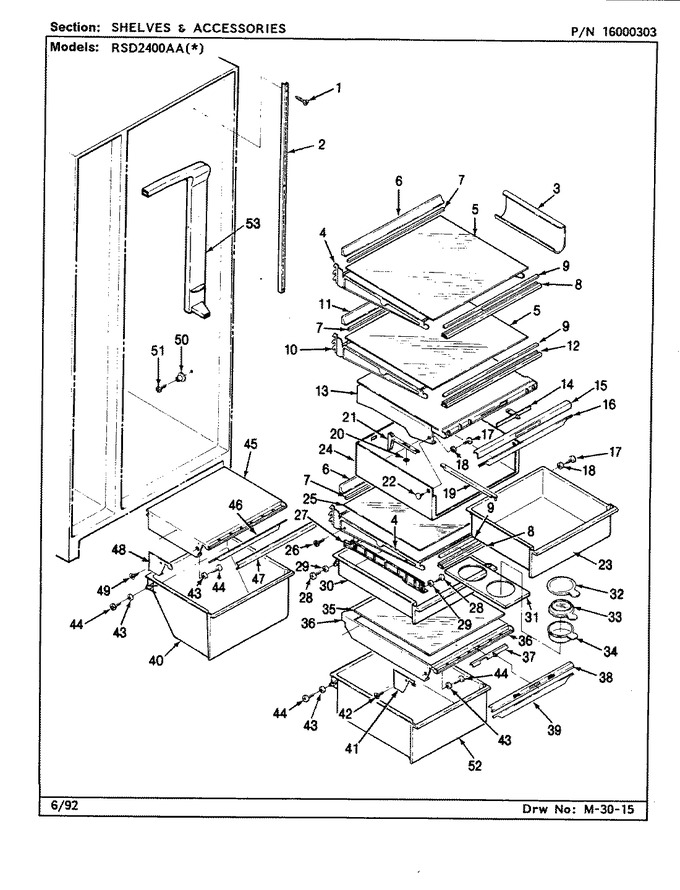 Diagram for RSD2400AAL (BOM: CM41B)