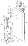 Diagram for 06 - Fresh Food Outer Door