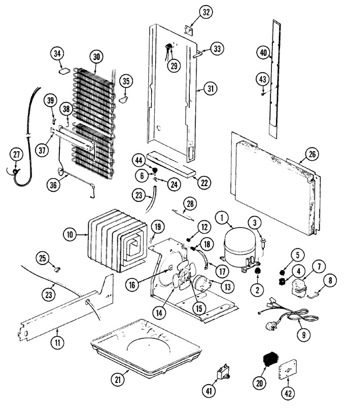 Diagram for RSD2400CAL (BOM: DM42A)