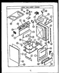 Diagram for 03 - Lower Oven Cabinet Assy