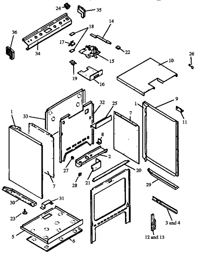 Diagram for RSS358UL,W (BOM: P1141231NL)