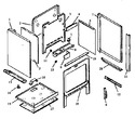 Diagram for 06 - Oven Cabinet Assy
