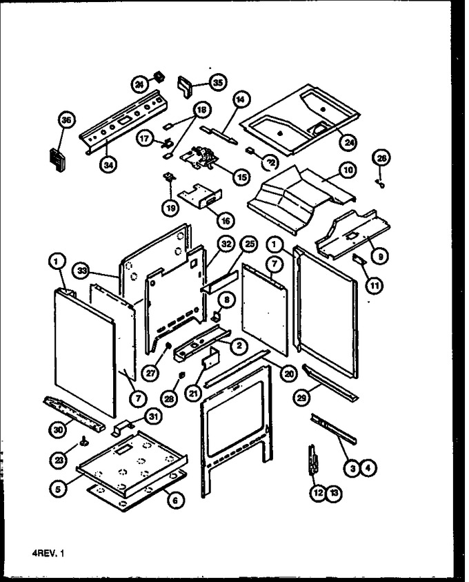 Diagram for RST378UW (BOM: P1141203N W)