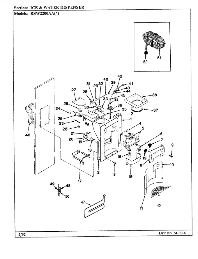 Diagram for RSW2200AAW (BOM: CM31A)