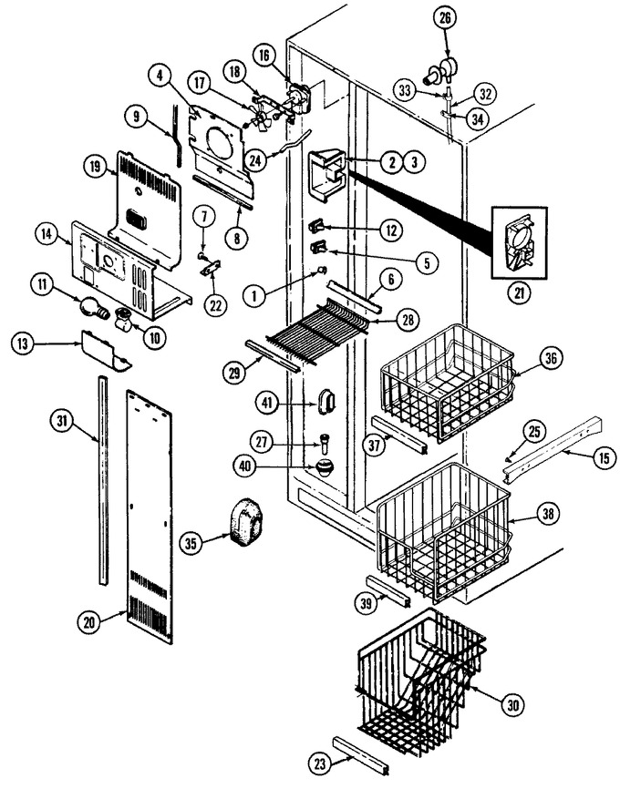 Diagram for RSW22E0CAL (BOM: DM38A)