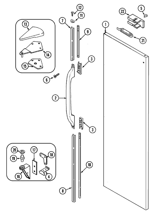 Diagram for RSW2400EAM