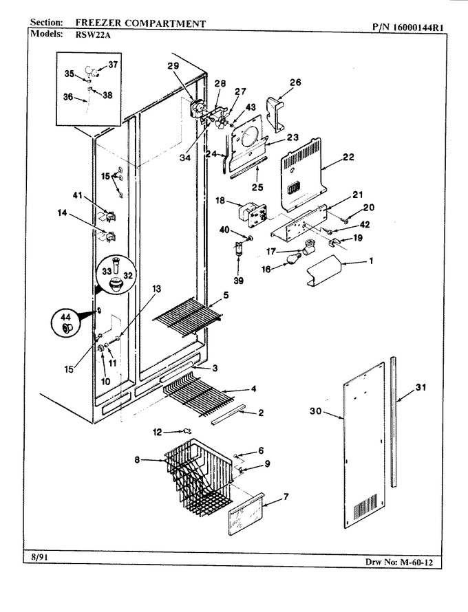 Diagram for RSW22A (BOM: AM31C)