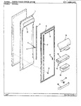 Diagram for 06 - Fresh Food Inner Door