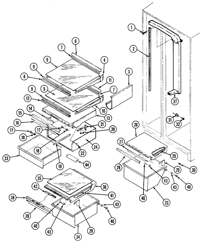 Diagram for RSW22E0CAE (BOM: DM35B)
