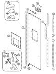 Diagram for 05 - Freezer Outer Door (rev.11)