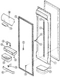 Diagram for 08 - Fresh Food Inner Door