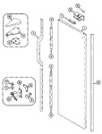 Diagram for 10 - Fresh Food Outer Door (rev.11)