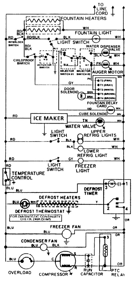 Diagram for RSW2400EAM