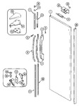 Diagram for 06 - Fresh Food Outer Door