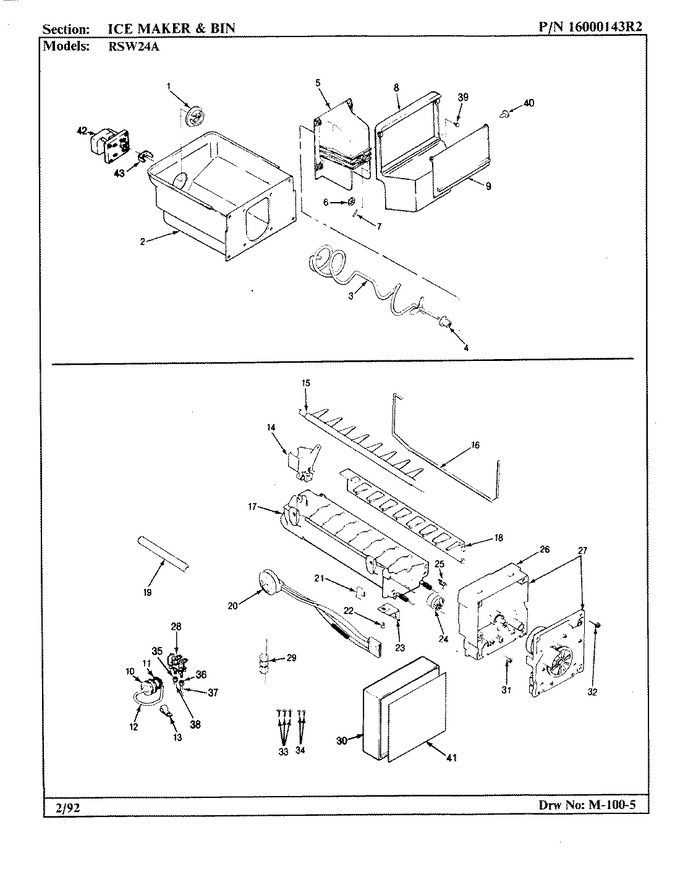 Diagram for RSW24A (BOM: AM81B)