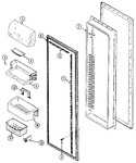 Diagram for 05 - Fresh Food Inner Door