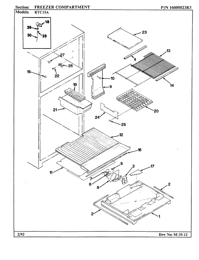 Diagram for RTC15A (BOM: AH01D)