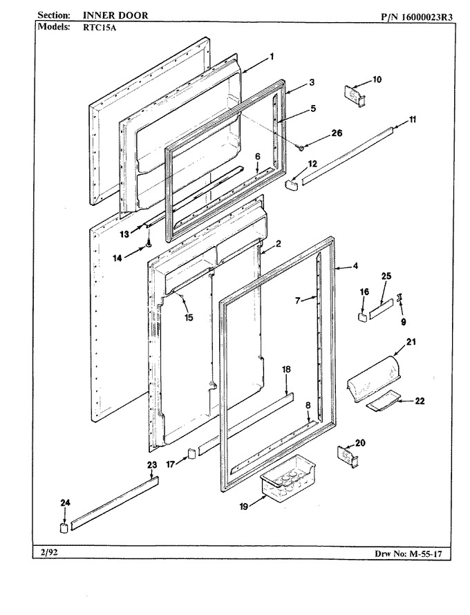 Diagram for RTC15A (BOM: AH01D)