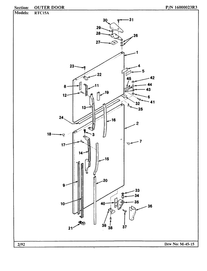 Diagram for RTC15A (BOM: BH01D)