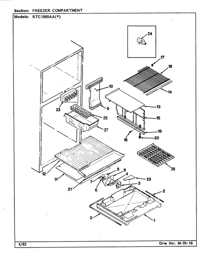 Diagram for RTC1900AAW (BOM: CH55A)