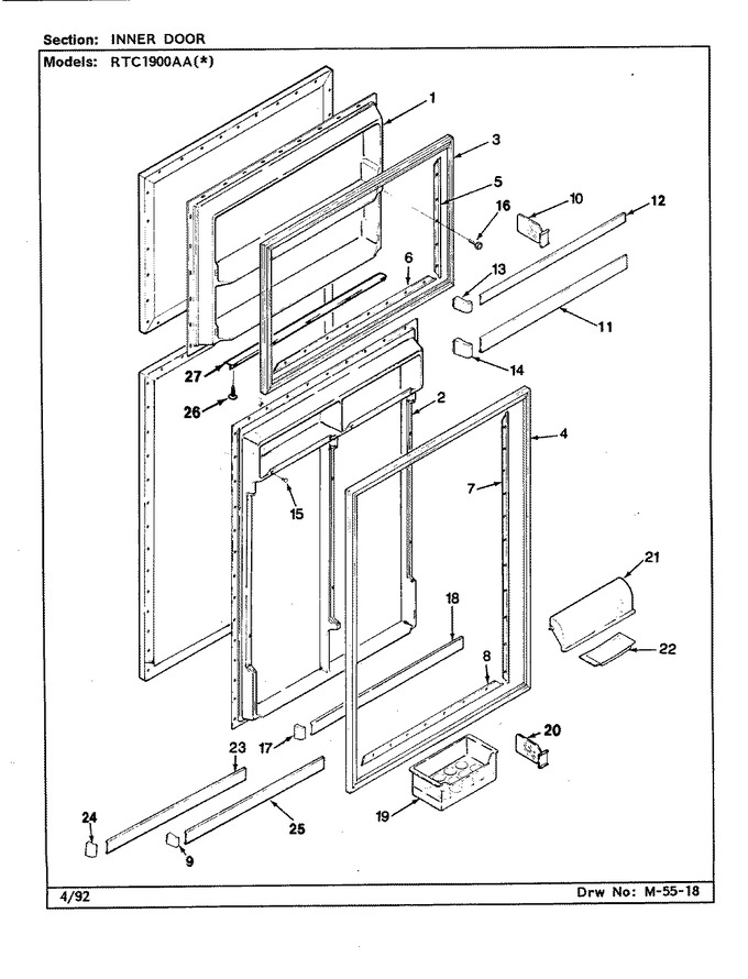 Diagram for RTC1900AAL (BOM: CH55B)